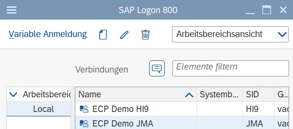 Access SAP Employee Central Payroll via Windows GUI