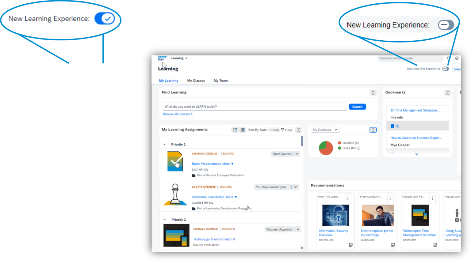 Einführungsmöglichkeiten der neuen Startseite für SAP SuccessFactors ...